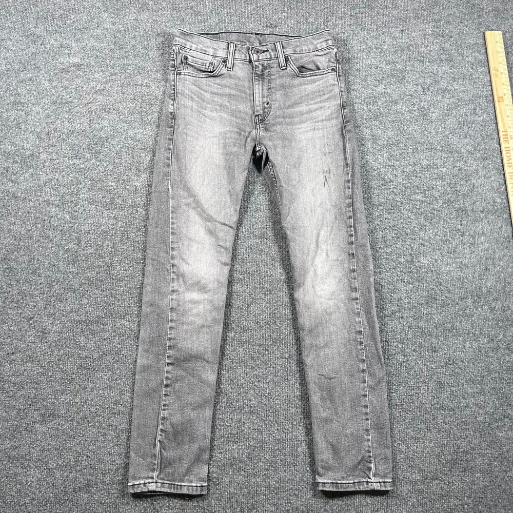Levi's Jeans Mens Size W29 L30 Grey 510 Skinny Fit Stretch Denim Casual Pants